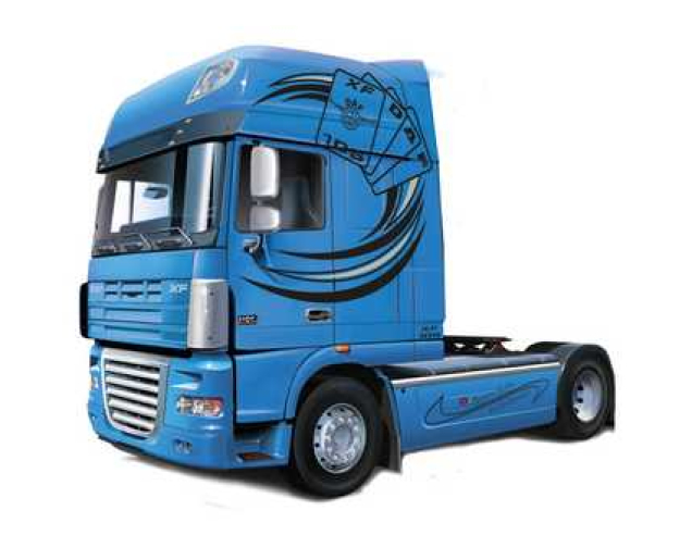 Auto Fußmatten DAF XF 105  (2006-2013)