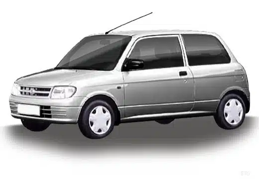 Auto Fußmatten Daihatsu Cuore (1998-2002)