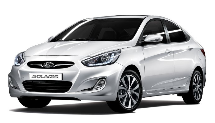Auto Fußmatten Hyundai Solaris (2011-2014)