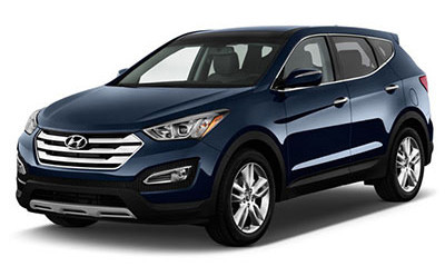 Auto Fußmatten Hyundai Santa Fe (2012-2018)