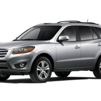 Auto Fußmatten Hyundai Santa Fe CM (2010-2012)