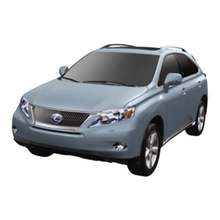 Auto Fußmatten Lexus RX 450h (2009-2012)