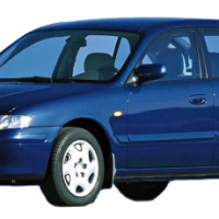 Auto Fußmatten Mazda 626 GF/GW (1997-1999)