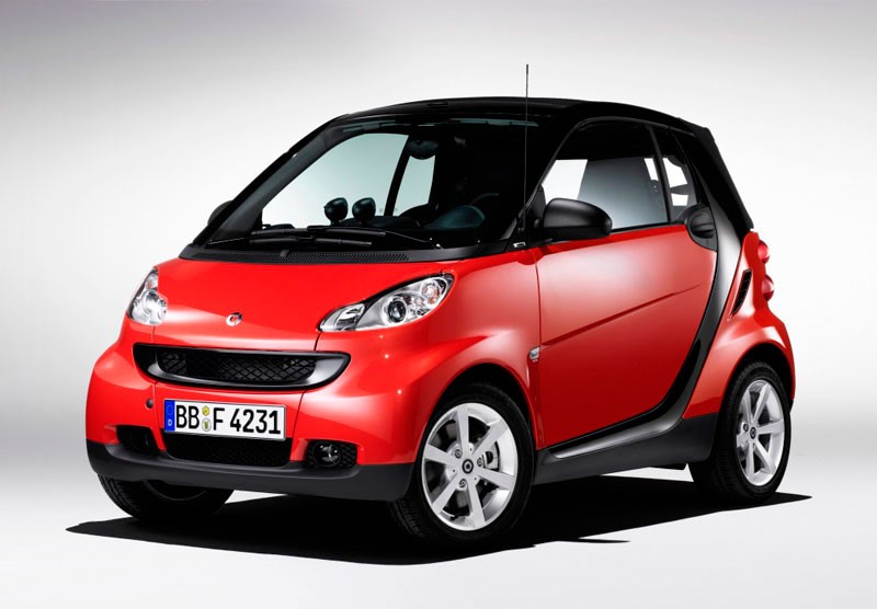 Auto Fußmatten Mercedes-Benz SMART Fortwo (2007-2014)
