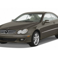 Auto Fußmatten Mercedes-Benz W209 CLK-Class (2002-2009)