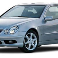 Auto Fußmatten Mercedes-Benz W203 C-Class (2001-2007)