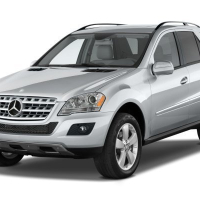 Auto Fußmatten Mercedes-Benz W164 (ML500) M-Class (2008-2011)