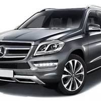 Auto Fußmatten Mercedes-Benz X166 (GL350) GL-Class (2012-2015)