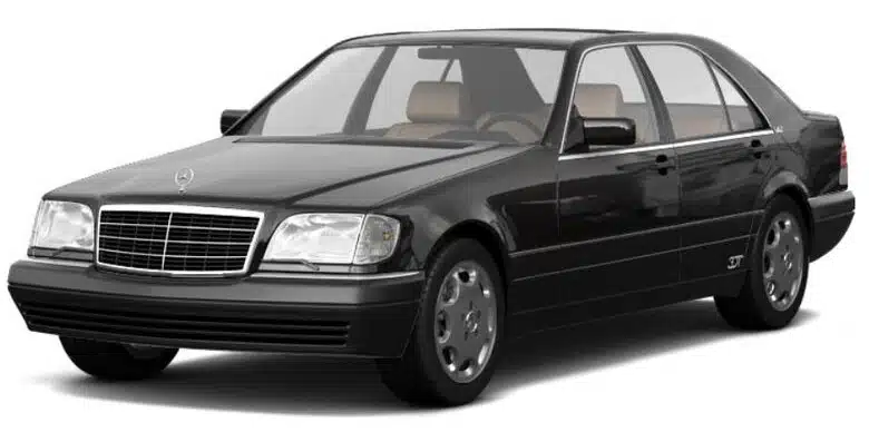 Auto Fußmatten Mercedes-Benz W140 S-Class (1991-1998)
