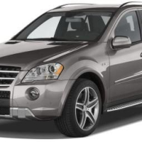 Auto Fußmatten Mercedes-Benz W164 ML-Class (2008-2011)