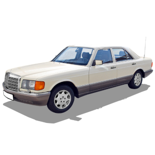 Auto Fußmatten Mercedes-Benz W126 S-Class (1979-1991)