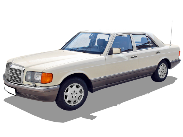 Auto Fußmatten Mercedes-Benz W126 S-Class (1979-1991)