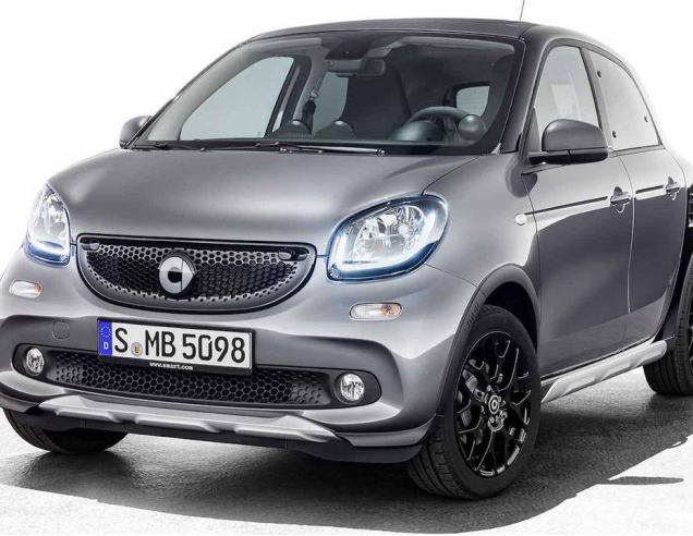 Auto Fußmatten Mercedes-Benz SMART Forfour (2014-…)