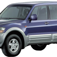 Auto Fußmatten Mitsubishi Pajero Wagon (1999-2006)