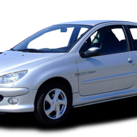 Auto Fußmatten Peugeot 206+ (2009-2013)