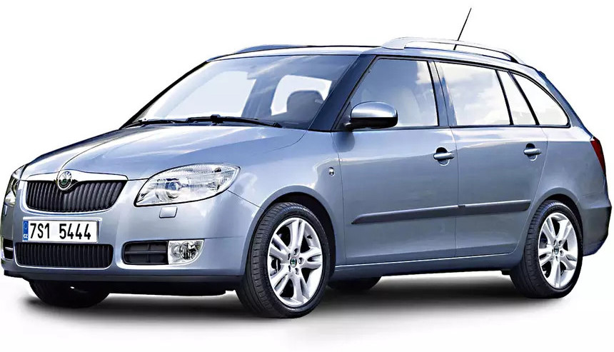 Auto Fußmatten Skoda Fabia (2007-2010)