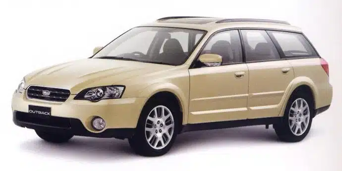 Auto Fußmatten Subaru Outback BP (2003-2009)