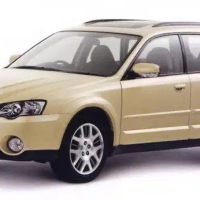Auto Fußmatten Subaru Outback BP (2003-2009)