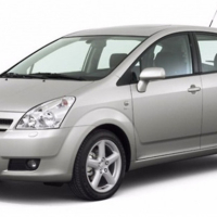 Auto Fußmatten Toyota Corolla Verso (Spacio) E120 (2001-2007)