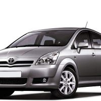 Auto Fußmatten Toyota Corolla Verso (Spacio) AR10 (2004-2009)