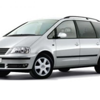 Auto Fußmatten Volkswagen Sharan (2000-2004)